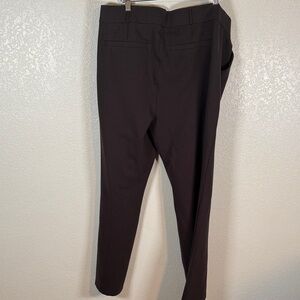 NYDJ Deep Purple Brown Lift & Tuck Sculpt Her Pull On Trousers Size 2X